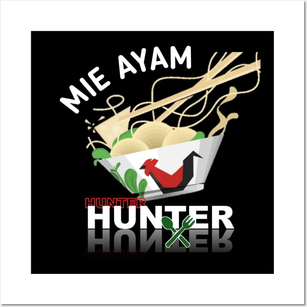 Mie Ayam Hunter Wall Art by DOORS project